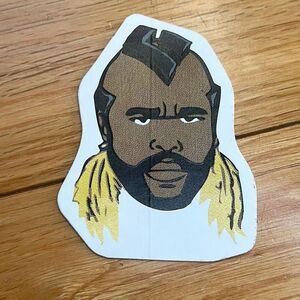 Mr. T & Black Diamond Equipment sticker Mr.T